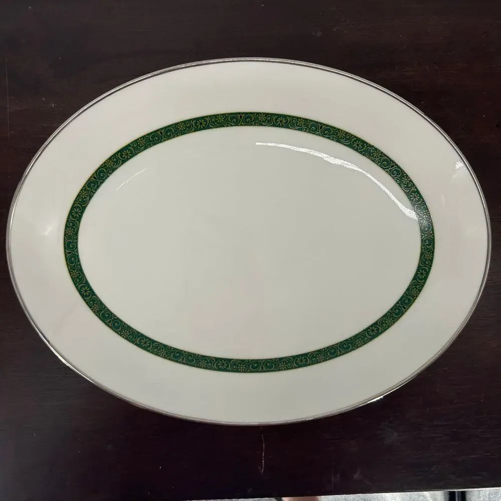 Vintage Noritake Myrta Oval Serving Platter 12.5